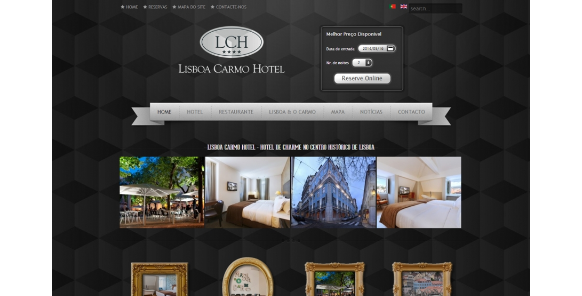 Estamos a trabalhar a comunicação digital do Lisboa Carmo Hotel