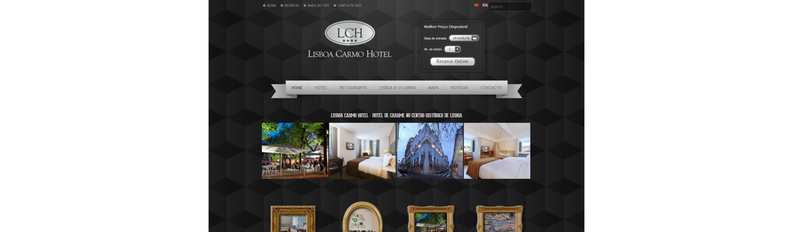 Estamos a trabalhar a comunicação digital do Lisboa Carmo Hotel