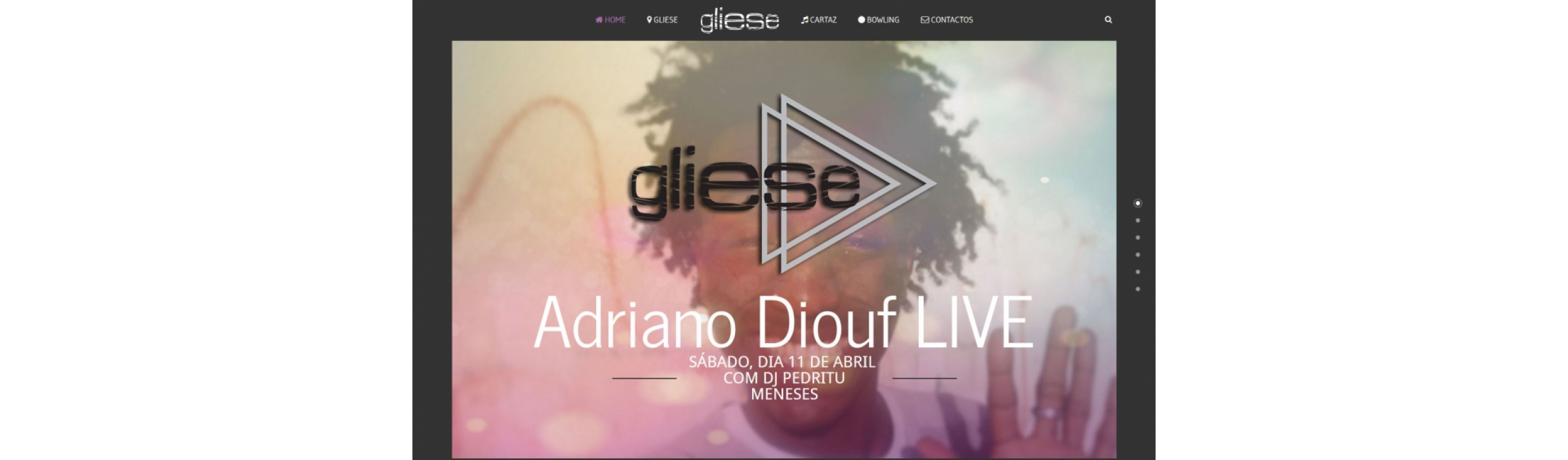Já está online o novo site do GlieseBar em Sesimbra